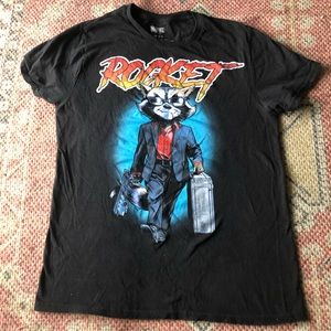 Guardians of the galaxy rocket t shirt